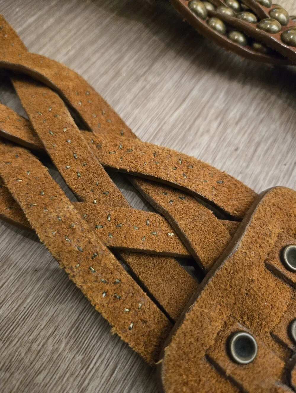 Leatherock chunky braided